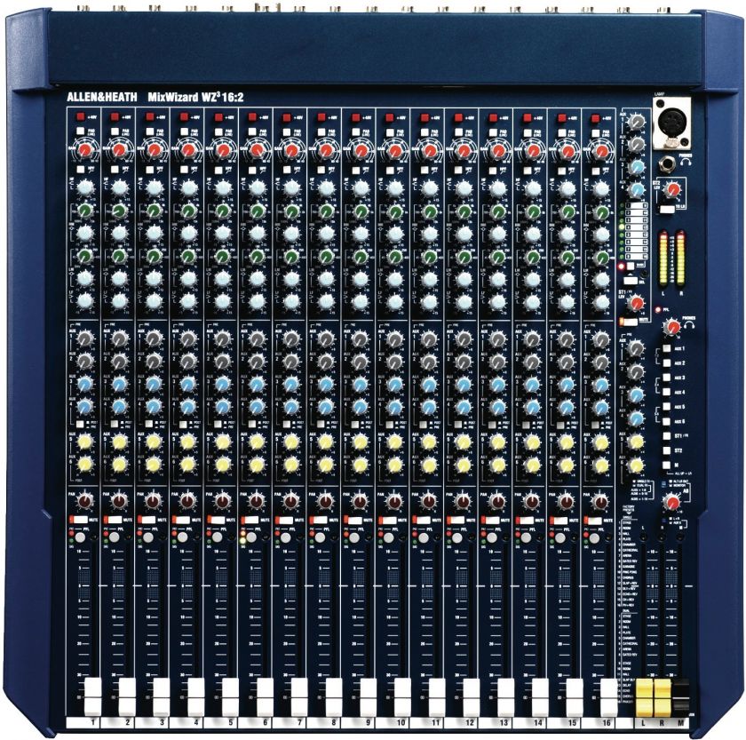 Allen & Heath MixWizard3 162 (16 Ch Live Mixer w/FX)  