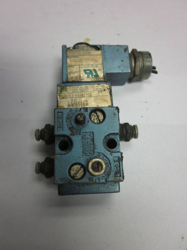 MAC 712C 12 PI 111CA SOLENOID VALVE w/ PIR 111CAAA  