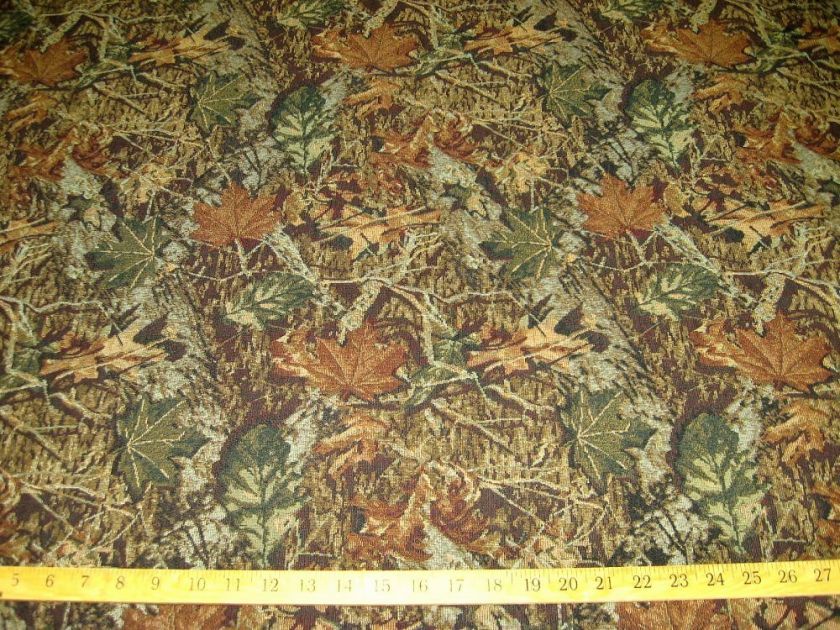 Regal Camouflague leaf tapestry upholstery fabric ft937  