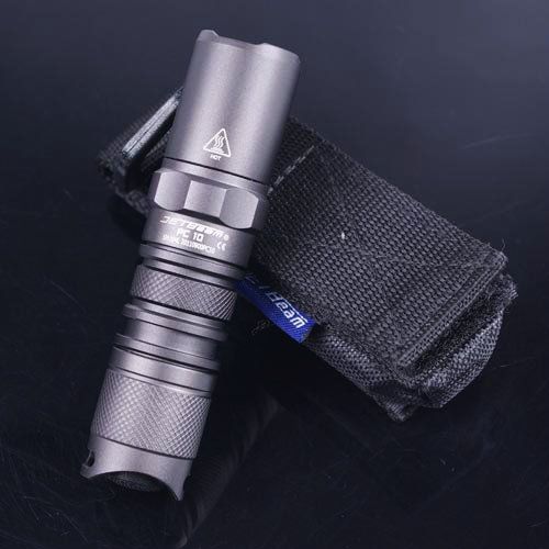   PC10 Cree XM L CR123 EDC LED Waterproof Tactical Flashlight Hand Torch