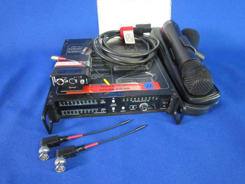 Lectrosonics UHF Wireless Microphone Kit FV # 11   Used  