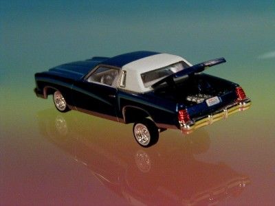 Hot 76 Chevy Monte Carlo Custom Lowrider Limited Edition 1/64 Scale 