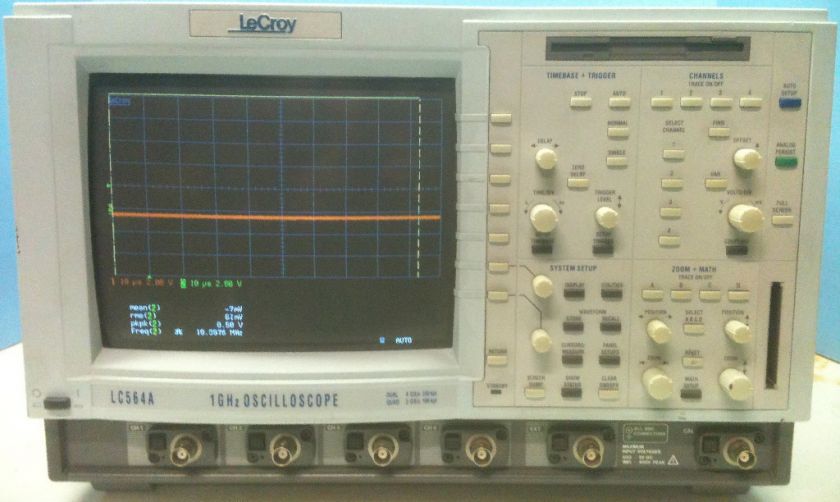 LECROY LC564A 1GHz digital OSCILLOSCOPE 4chl  