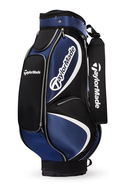 New TaylorMade 2012 Monaco 4.0 Cart Bag (Navy/Black/White)  