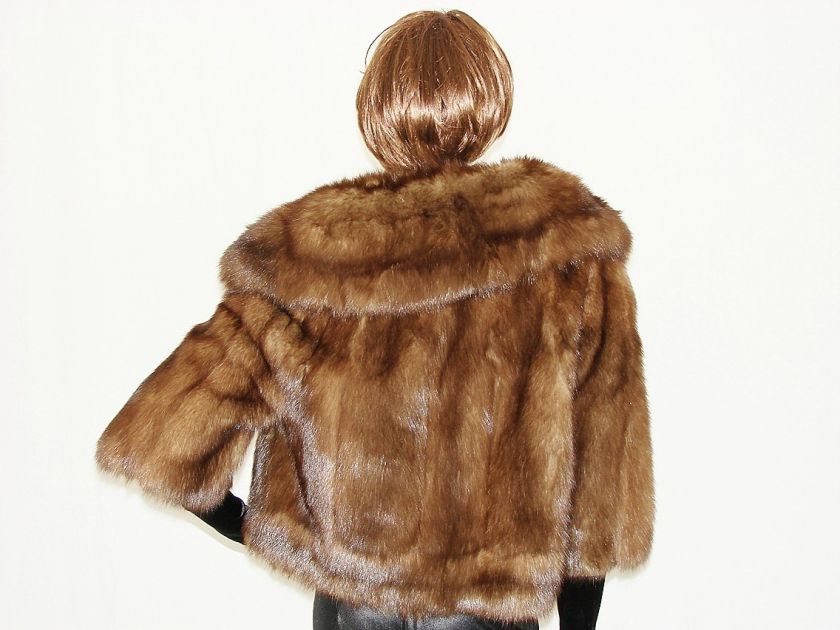 Amazing Flawless Barguzin Russian Sable fur coat jacket  