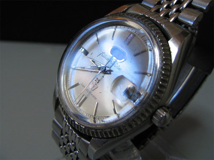   1965 CITIZEN Automatic watch [Auto Dater 7] 25J 40M para water  