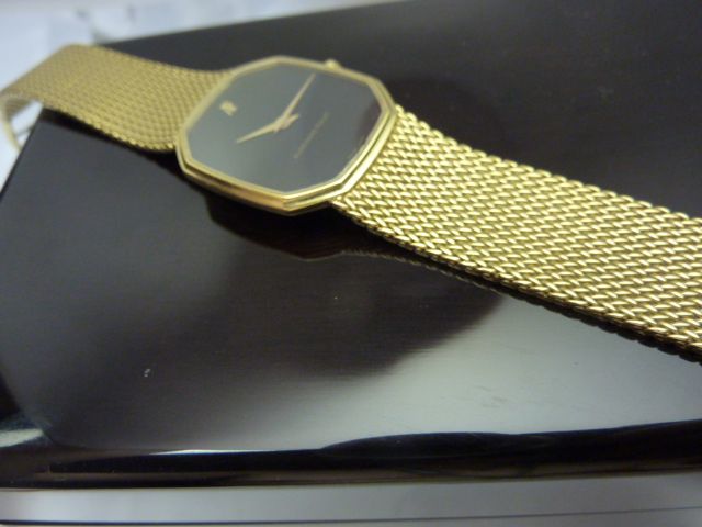 Dial With Fancy Gold Raised “Ap” Logo / Deluxe Gold Dauphin 