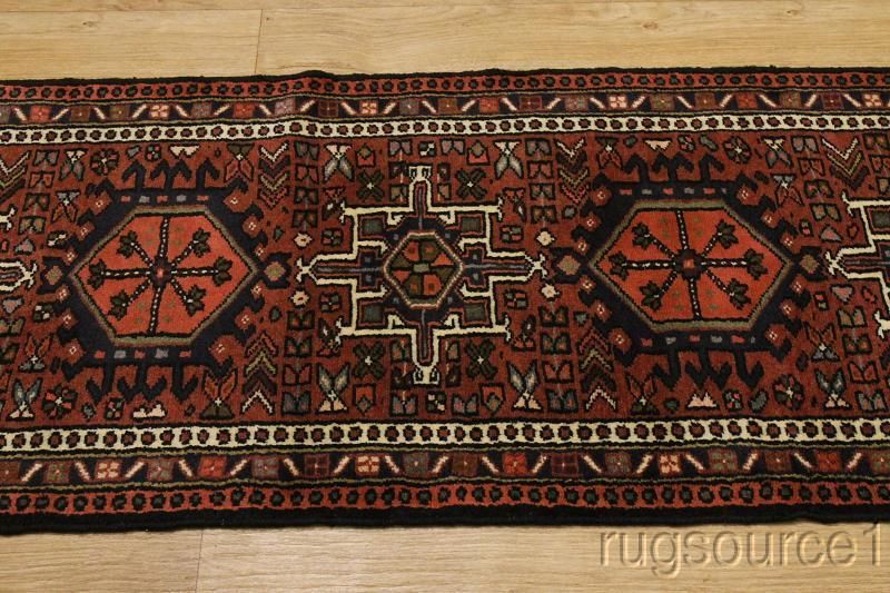 NEW EXCELLENT TRIBAL RUNNER 2X10 GHARAJEH PERSIAN ORIENTAL AREA RUG 