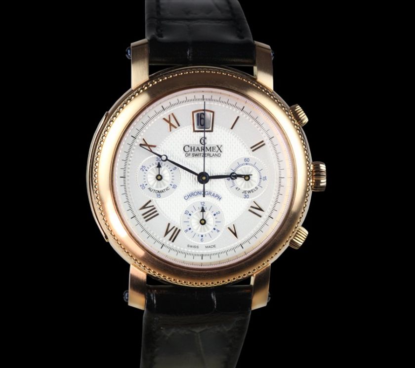 CHARMEX OF SWITZERLAND JUBILE COLLECTION CHRONOGRAPH RRP £3,500 