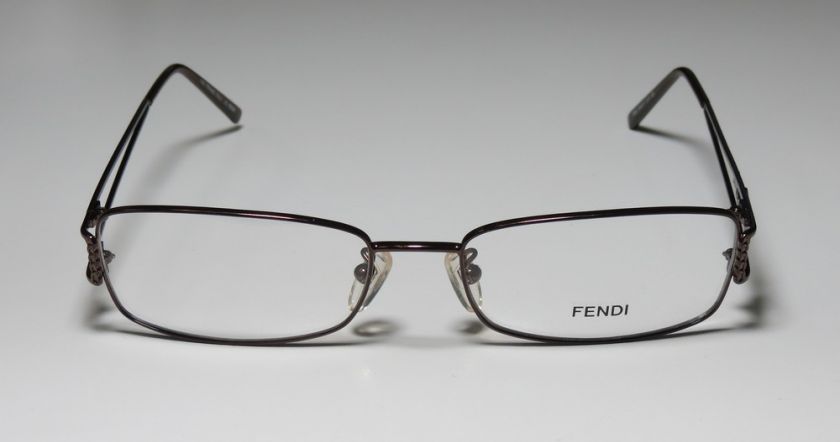 NEW FENDI 690 54 17 130 BROWN ORIGINAL EYEGLASSES/GLASSES/FRAME WOMENS 