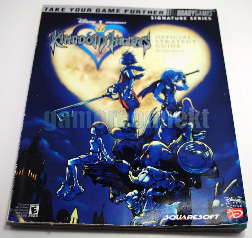 Kingdom Hearts PS2 Playstation 2 Strategy Guide HTF  