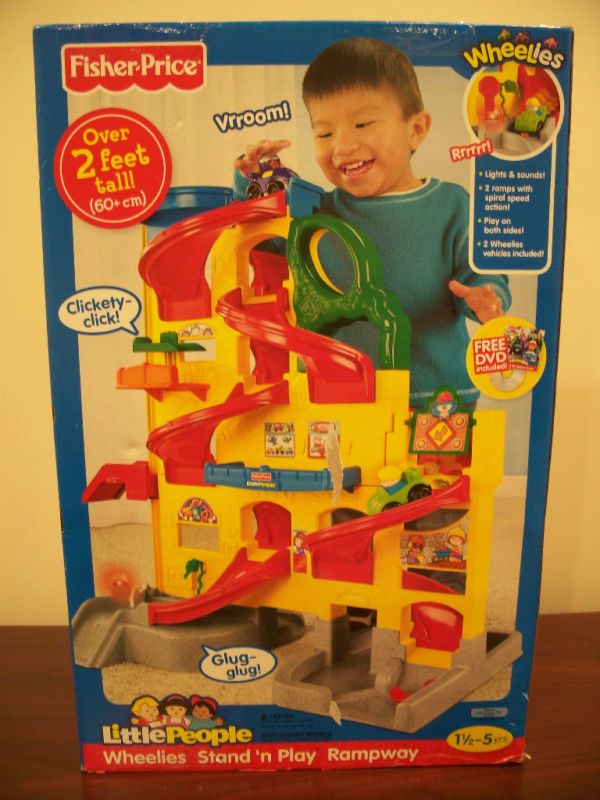 fisher price stand and play rampway