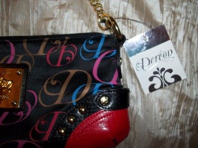 DEREON HOT BLING HANDBAG PURSE + KEY CHAIN DRESS,JEANS OUTFIT 