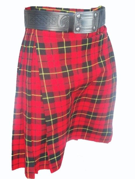 WALLACE MENS FUN PARTY SCOTTISH WEAR TARTAN KILT BNWT  