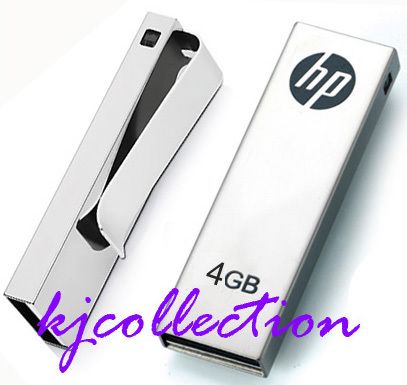 HP 4GB 4G USB 2.0 v210w Flash Drive Mini Metal Housing  