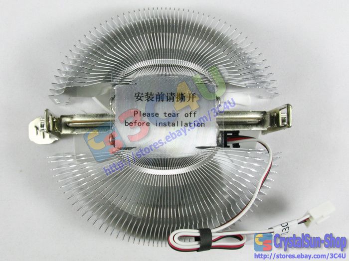 Zalman CPU Silent Cooler Fan Intel 1156/775 AMD /AM2/AM3 Sockets 