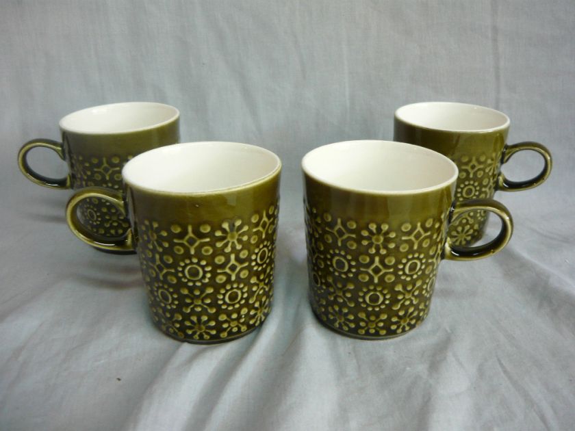 CELTIC CONNEMARA ERIN GREEN COFFEE CUPS IRELAND tea  