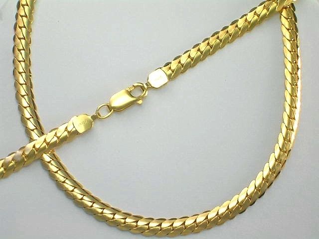 FLEXI POLISHED 20  22 Gold Filled Italian Jumbo CHAIN  