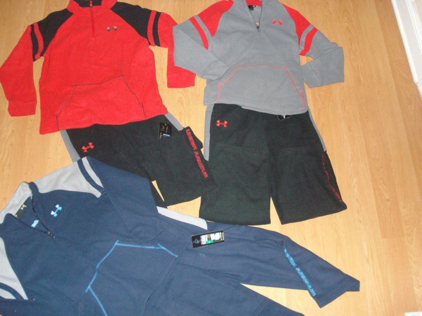   Armour Boys Loose FIt, Cold Gear Fleece Pullover AND/OR Pants  