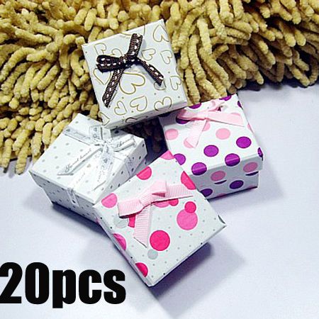 10PCS Jewelry Bracelet/Necklace/Watch Box Gift Present  