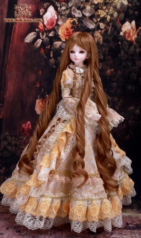 DollLove NEW BJD Alina 1/4 MSD girl DL doll FREE makeup  