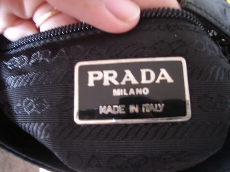 100% Authentic Vintage Prada Fanny Pack Free Ship  