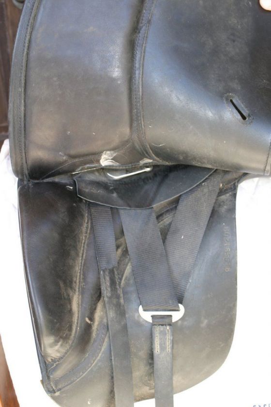 Equation Saddlery Dressage Saddle   16.5  