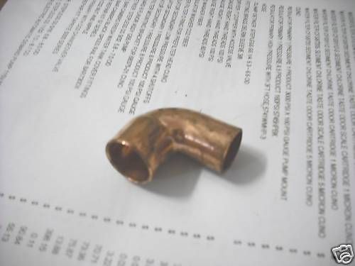 Copper Elbow Short Radius Street For 5/8 O.D.  