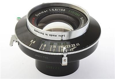 Vintage Linhof Schneider Technika Symar Convertible 150mm 265MM F/5.6 