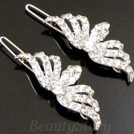 ADDL Item  2 clear Austrian rhinestone crystal heart 