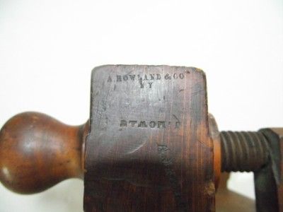 Antique Tools A. Howland & Co. Plow Plane. Worth a look Vintage 