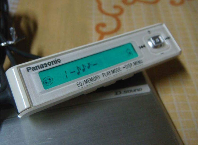 PANASONIC MD PORTABLE MINIDISC MINI DISC PLAYER  SJ MJ100  MDLP D 