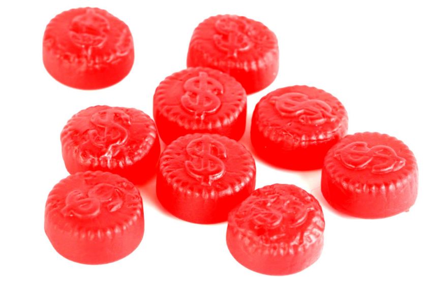 Red Hot Dollars Heidi Cinnamon JuJu Dollars bulk candy  