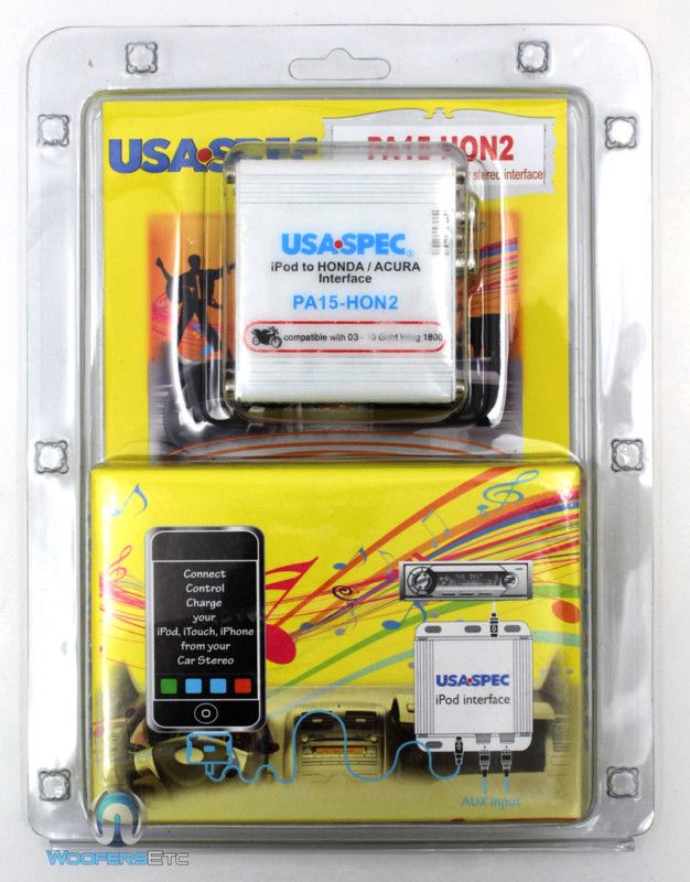 PA15 HON2 USA SPEC iPOD TO HONDA / ACURA INTERFACE NEW  