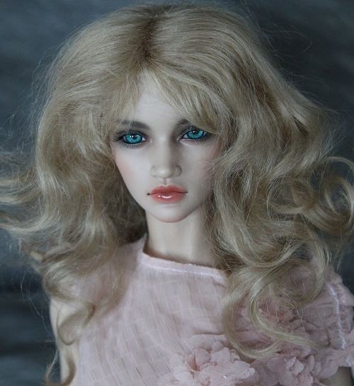 BJD Doll Mohair Wig 8 9 DF013 1/3 SD DZ DOD LUTS  