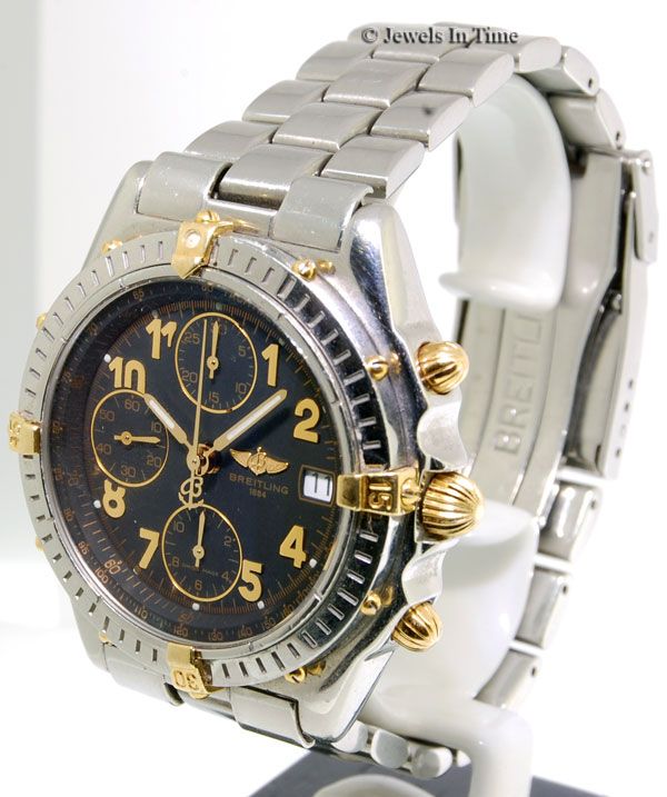 Breitling Two Tone Chronomat B13050.1 Chronograph  