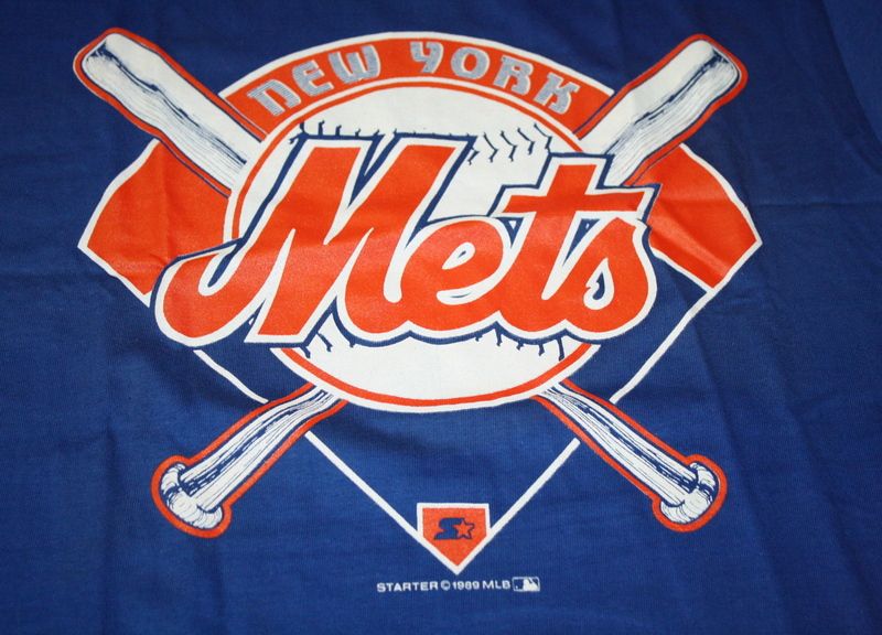 Vintage New York Mets Starter T Shirt Strawberry MLB  