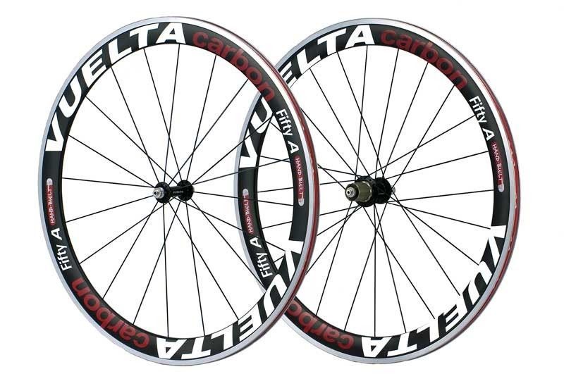 Vuelta Corsa Carbon 50A 700c Clinchers Black  