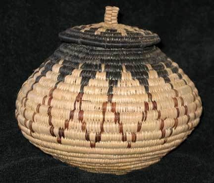 Charming Open Diamond Modern African Zulu Beer Basket  