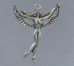 Sterling Silver FAIRY CHARM, #5  