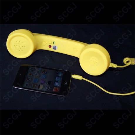 Mic Retro POP Phone Handset TelePhone for Apple iPhone 4G 3G 3Gs Smart 