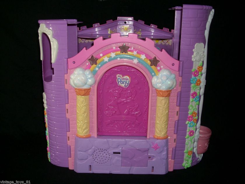   PONY PURPLE HOUSE CASTLE CELEBRATION BIRTHDAY DOLL HOUSE HASBRO TOY