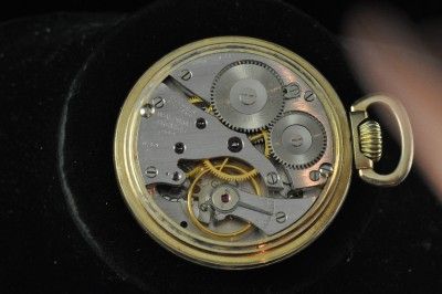 VINTAGE 16S WALTHAM PREMIER 21J POCKETWATCH MONTGOMERY DIAL KEEPING 