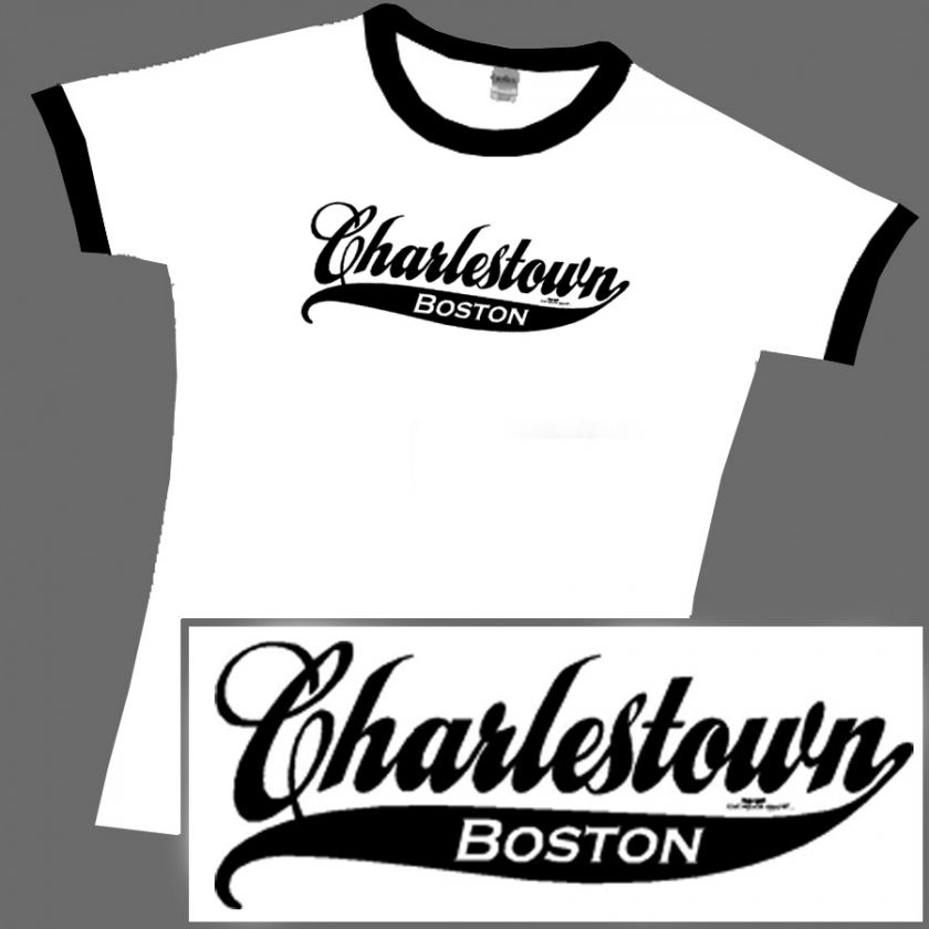 CHARLESTOWN BOSTON MASSACHUSETTS MA CELTICS T shirt  