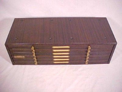  Vintage Jewelers Watch Parts Cabinet Industrial Tool Chest  