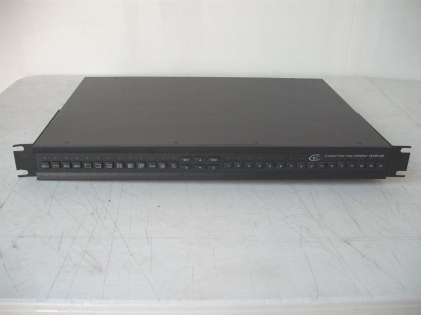 GVI GV CMP163R 16 CHANNEL COLOR TRIPLEX MULTIPLEXER  