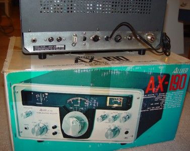   , AGC, Q Multiplier, Record Jack, Mute Line, RF Gain, HFO Output