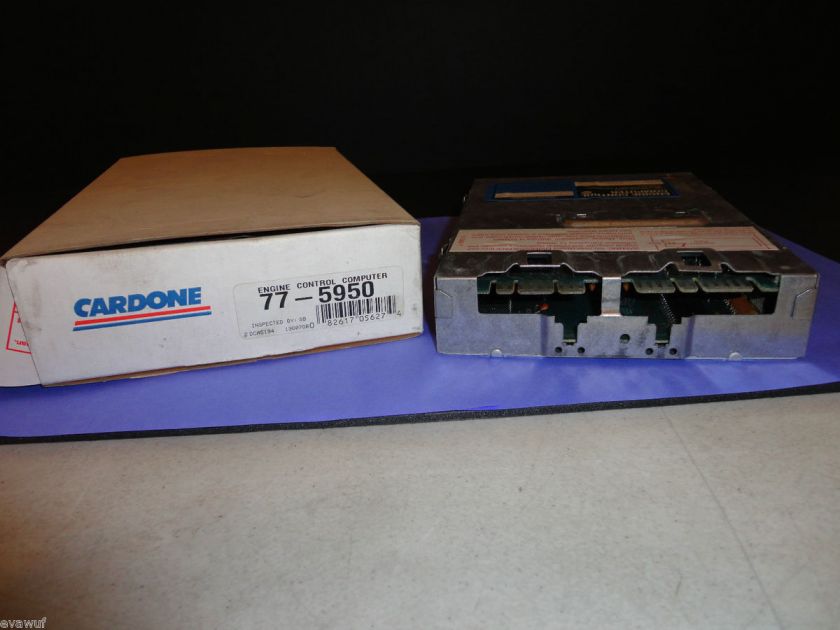 77 5950 A1 CARDONE REBUILT ECU Firebird Phoenix T1000  