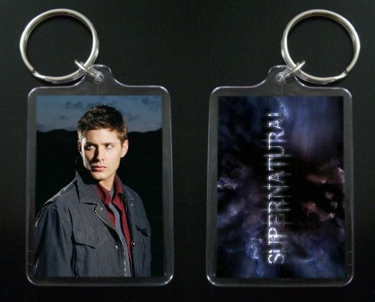 SUPERNATURAL keychain DEAN WINCHESTER Jensen Ackles  