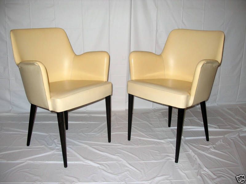 Gio Ponti M. Singer & Sons Chairs Eames era  